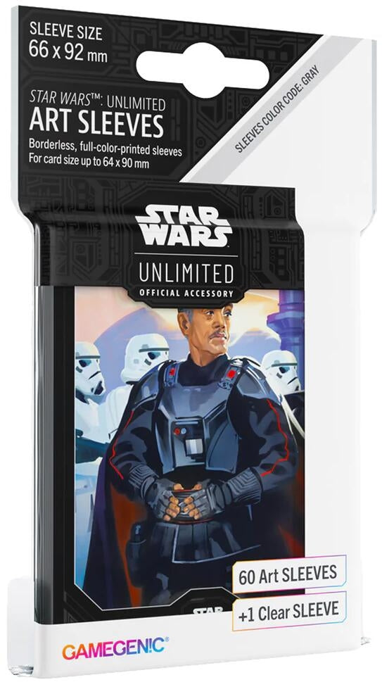 Star Wars Unlimited Art Sleeves Moff Gideon | Arkham Games and Comics