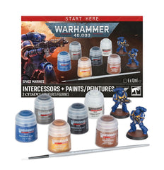 Space Marines: Intercessors + Paints | Arkham Games and Comics