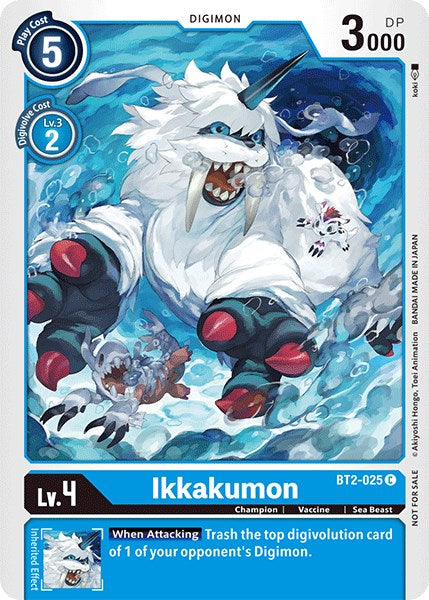 Ikkakumon [BT2-025] (Official Tournament Pack Vol.3) [Release Special Booster Promos] | Arkham Games and Comics