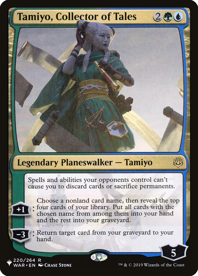 Tamiyo, Collector of Tales [The List] | Arkham Games and Comics