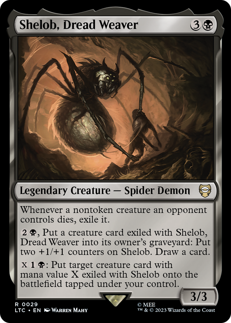 Shelob, Dread Weaver [The Lord of the Rings: Tales of Middle-Earth Commander] | Arkham Games and Comics