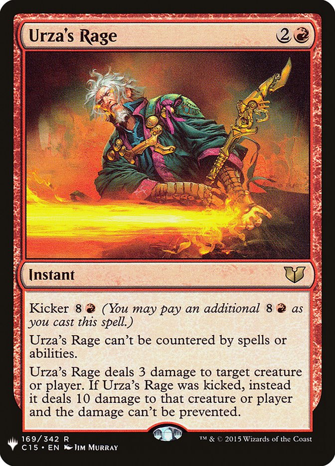 Urza's Rage [Mystery Booster] | Arkham Games and Comics