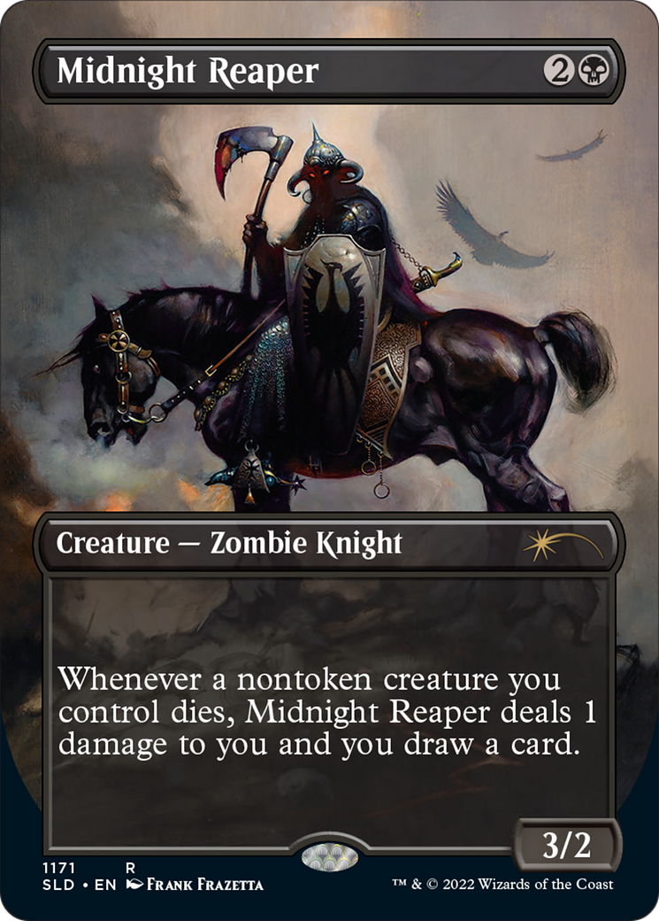 Midnight Reaper (Borderless) [Secret Lair Drop Series] | Arkham Games and Comics