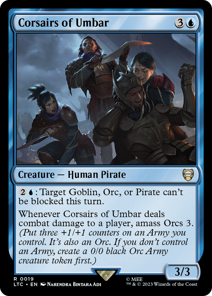 Corsairs of Umbar [The Lord of the Rings: Tales of Middle-Earth Commander] | Arkham Games and Comics