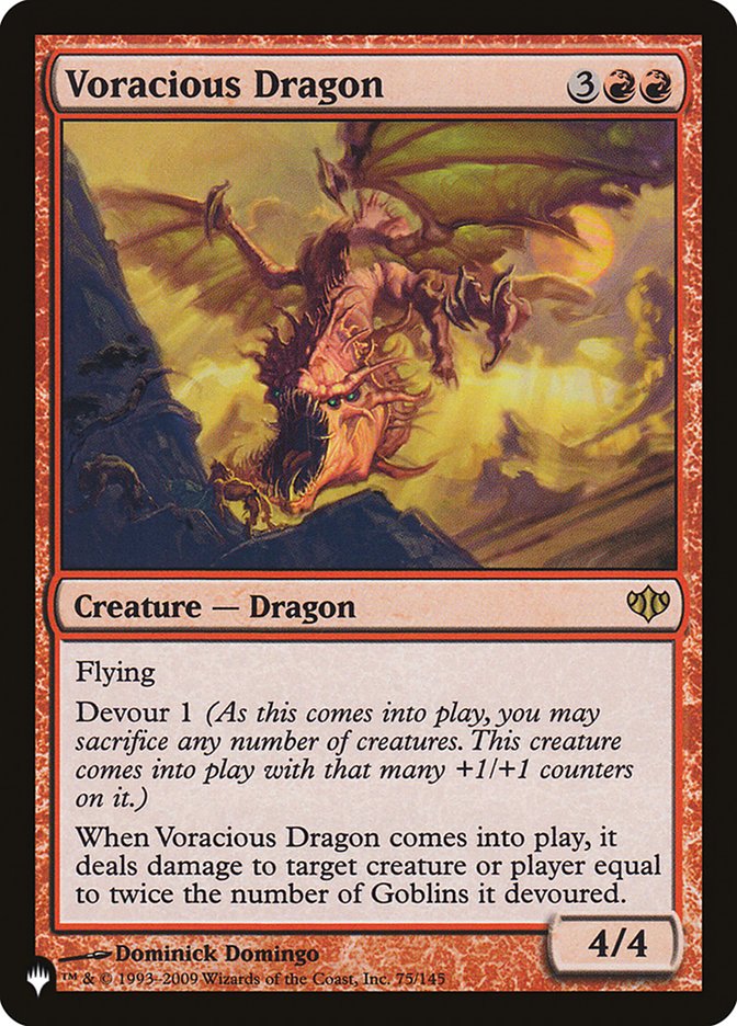 Voracious Dragon [The List] | Arkham Games and Comics