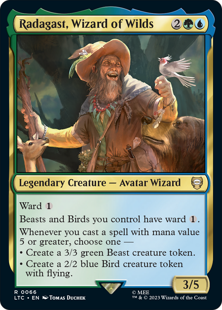 Radagast, Wizard of Wilds [The Lord of the Rings: Tales of Middle-Earth Commander] | Arkham Games and Comics