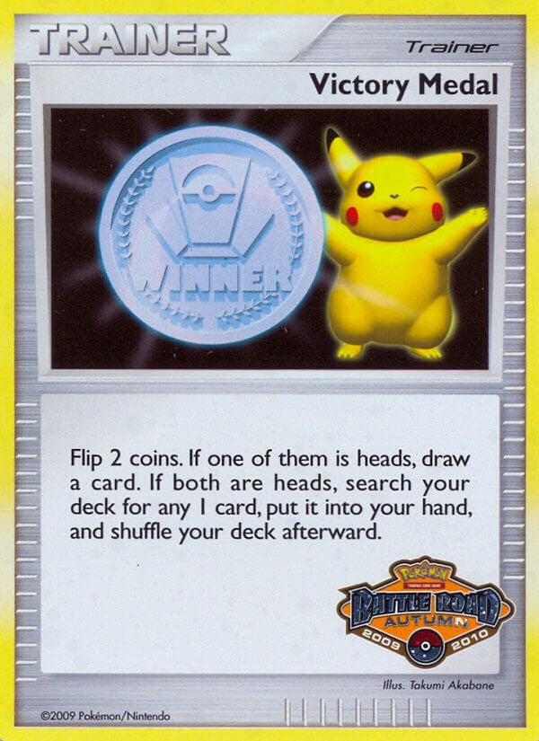 Victory Medal (2009-2010) (Battle Road Autumn) [League & Championship Cards] | Arkham Games and Comics