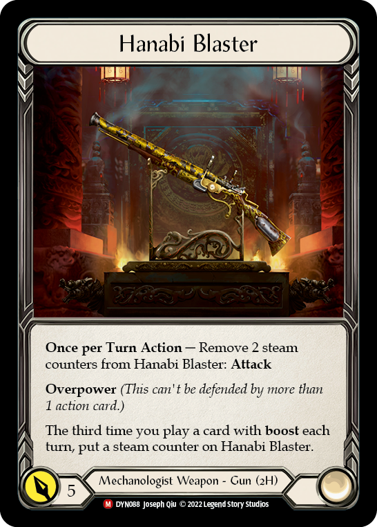 Hanabi Blaster [DYN088] (Dynasty)  Rainbow Foil | Arkham Games and Comics