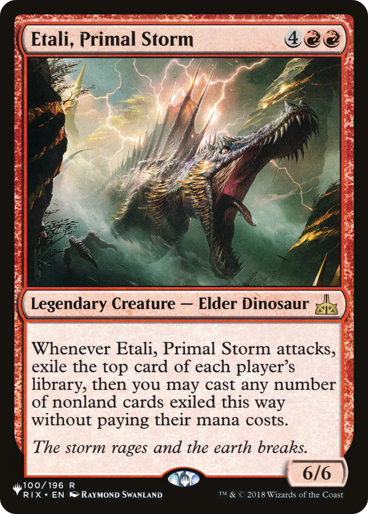 Etali, Primal Storm [The List] | Arkham Games and Comics