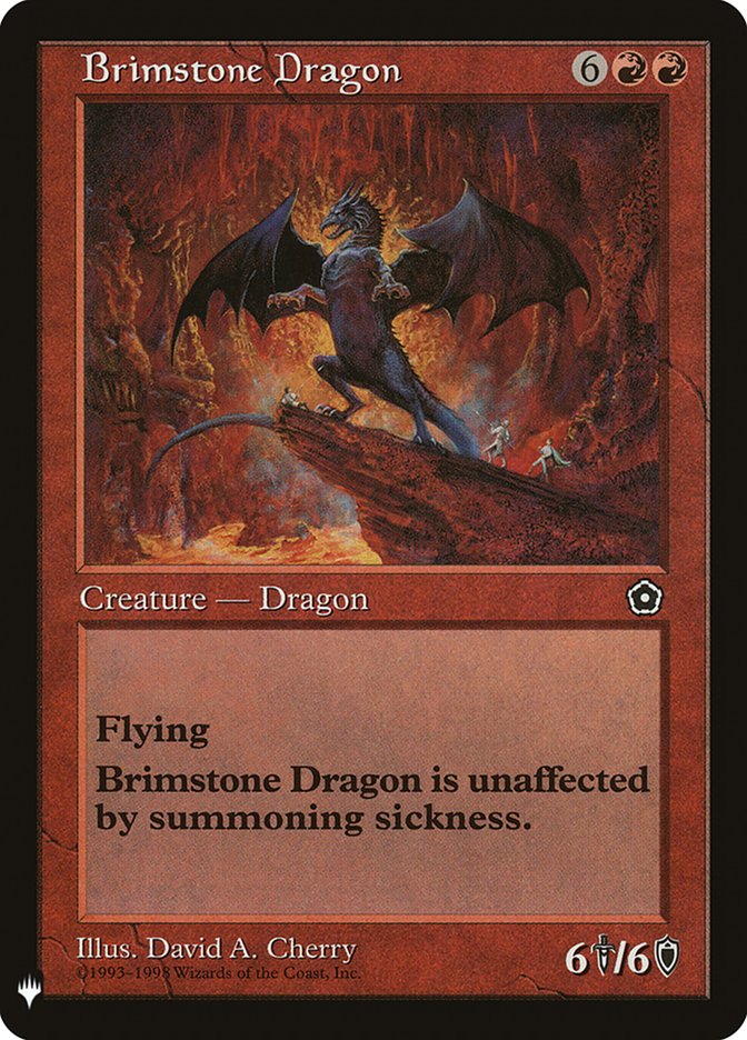 Brimstone Dragon [Mystery Booster] | Arkham Games and Comics