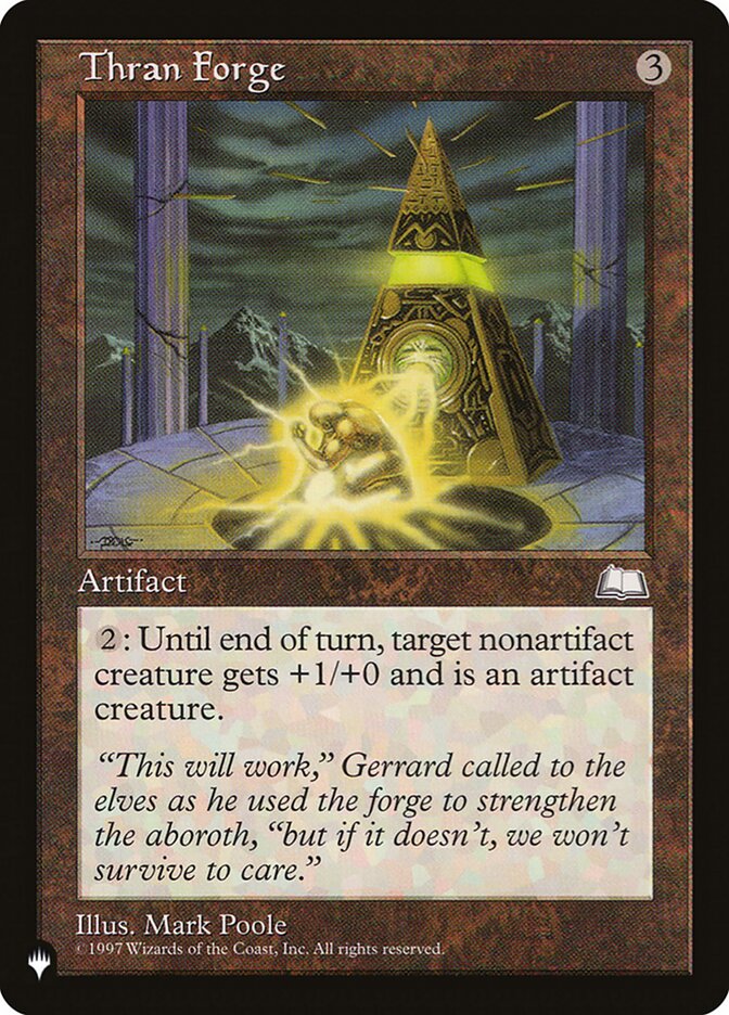 Thran Forge [The List] | Arkham Games and Comics