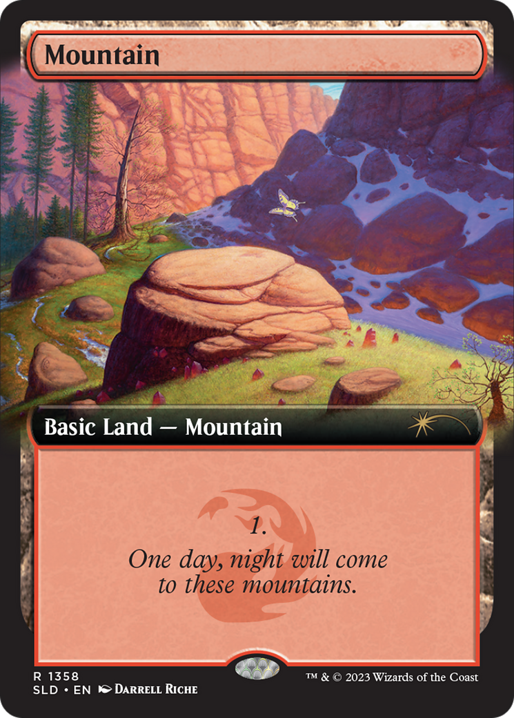 Mountain (1358) [Secret Lair Drop Series] | Arkham Games and Comics