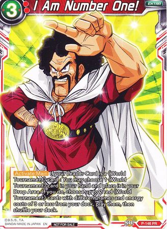 I Am Number One! (Power Booster: World Martial Arts Tournament) (P-146) [Promotion Cards] | Arkham Games and Comics