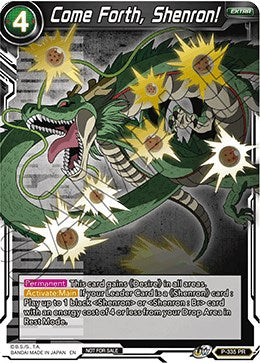 Come Forth, Shenron! (Gold Stamped) (P-335) [Tournament Promotion Cards] | Arkham Games and Comics