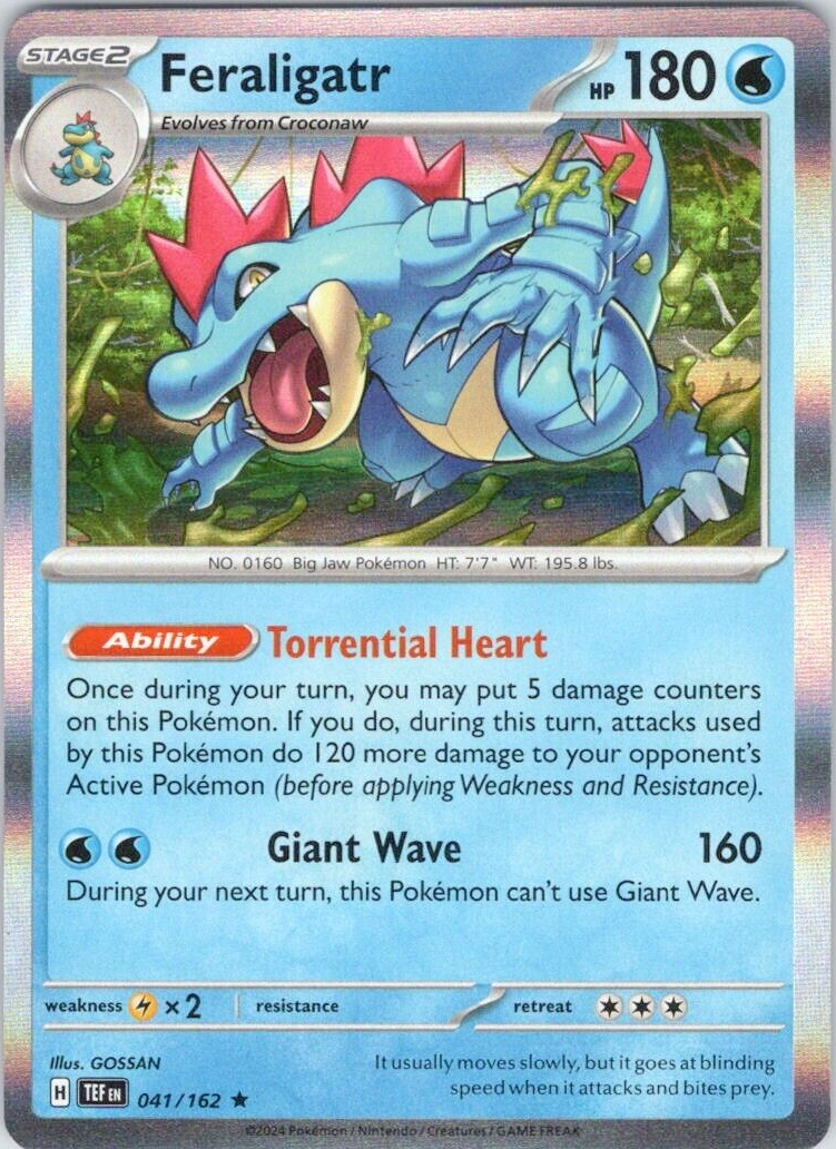 Feraligatr (041/162) [Scarlet & Violet: Temporal Forces] | Arkham Games and Comics