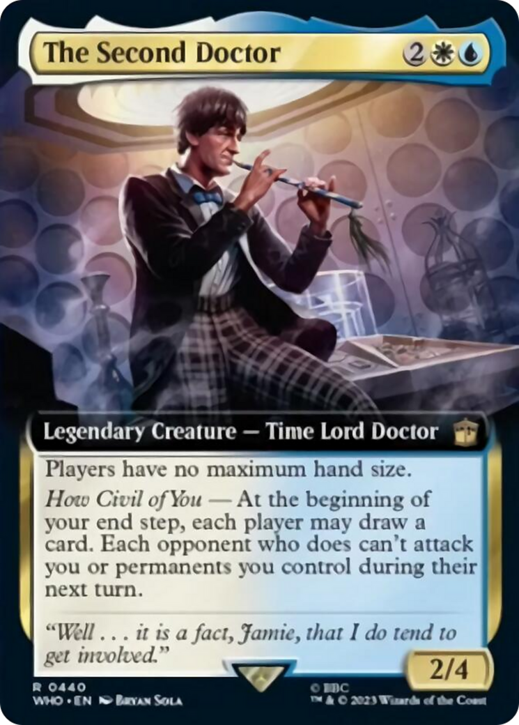 The Second Doctor (Extended Art) [Doctor Who] | Arkham Games and Comics