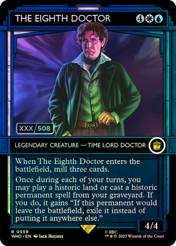 The Eighth Doctor (Serial Numbered) [Doctor Who] | Arkham Games and Comics