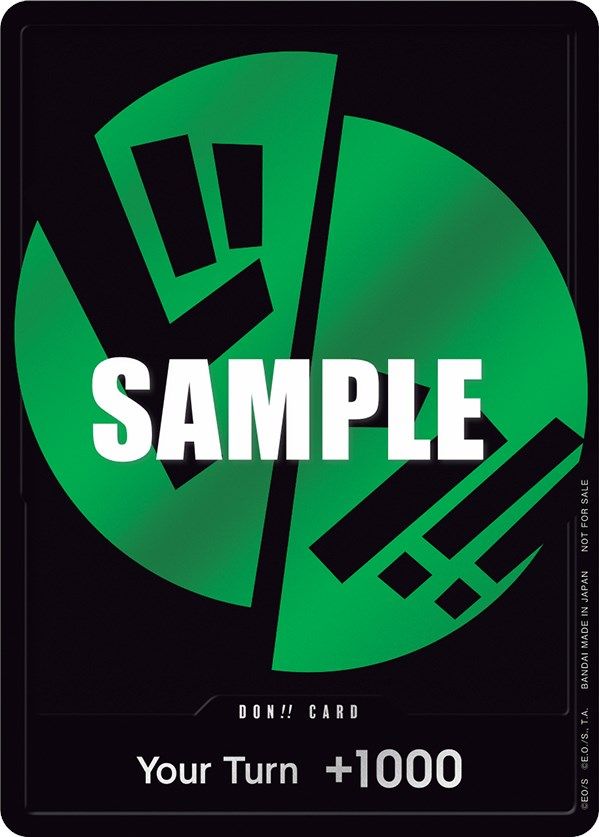 DON!! Card (Green) [One Piece Promotion Cards] | Arkham Games and Comics