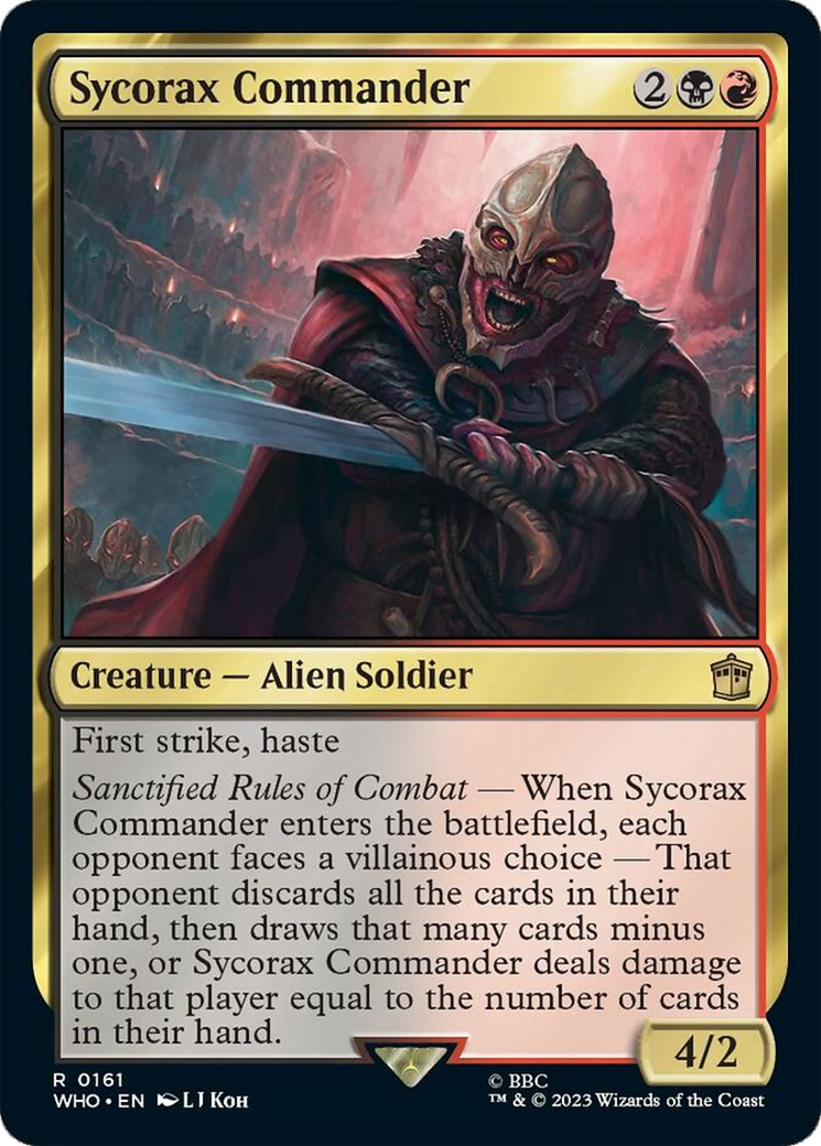 Sycorax Commander [Doctor Who] | Arkham Games and Comics