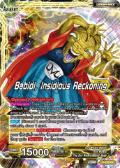 Babidi // Babidi, Insidious Reckoning (Silver Foil) (P-476) [Tournament Promotion Cards] | Arkham Games and Comics