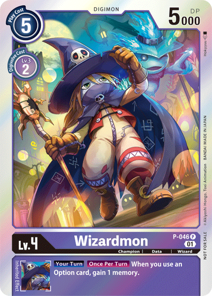 Wizardmon [P-046] [Promotional Cards] | Arkham Games and Comics