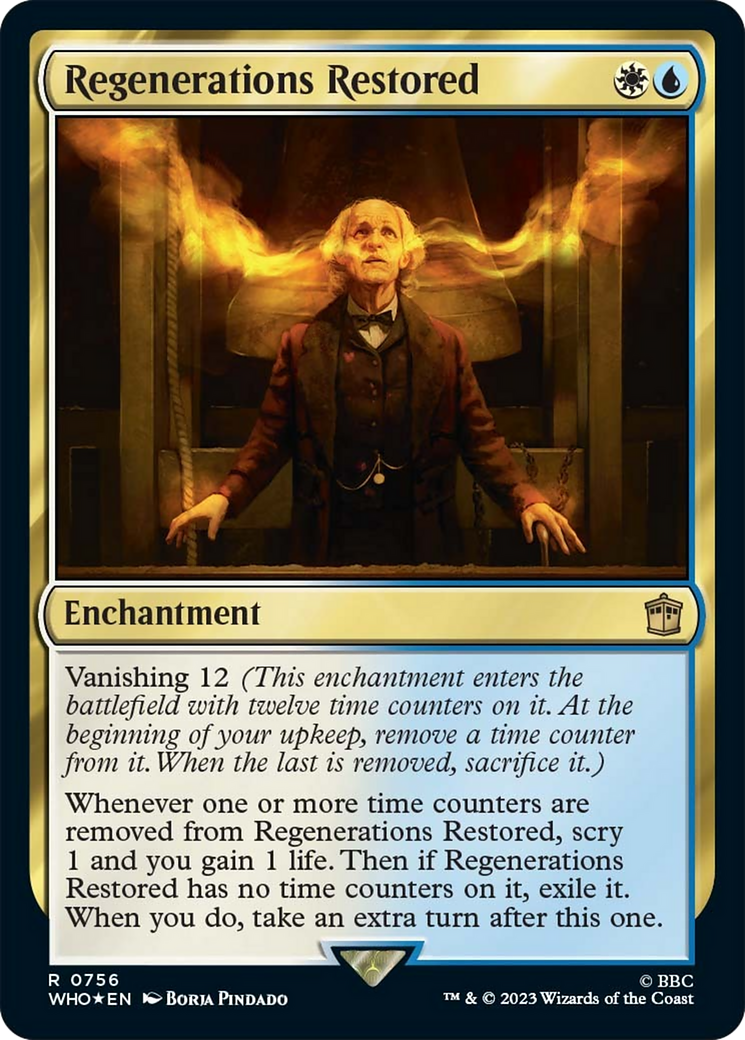 Regenerations Restored (Surge Foil) [Doctor Who] | Arkham Games and Comics
