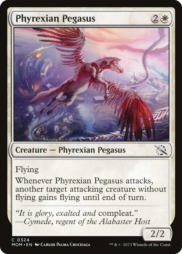 Phyrexian Pegasus [March of the Machine] | Arkham Games and Comics