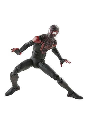 Spider-Man Marvel Legends Series Gamerverse Miles Morales 6-inch Collectible Action Figure | Arkham Games and Comics