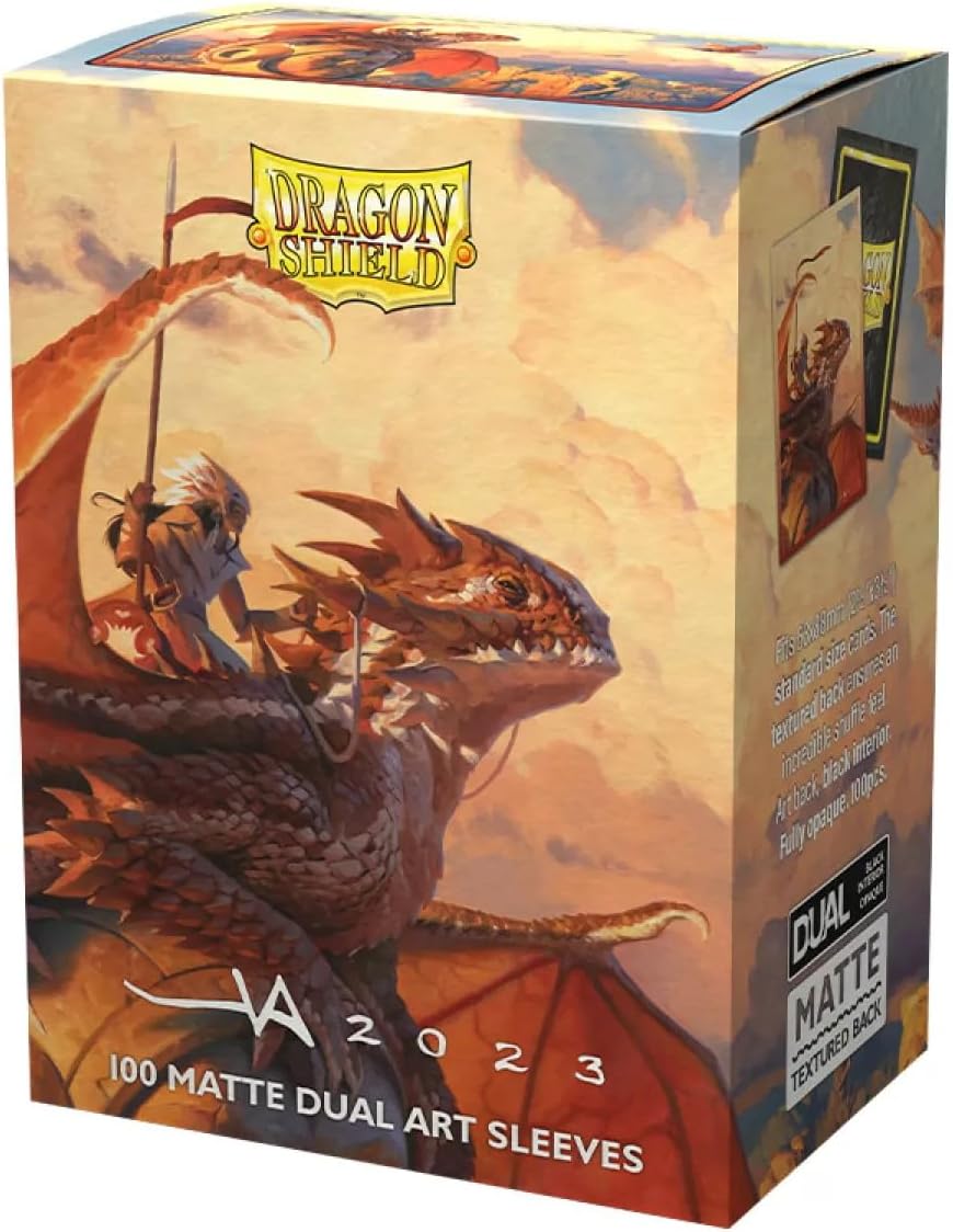 Dragon Shield | Matte Dual Art Standard Size Card Sleeves | 100 CT | Arkham Games and Comics