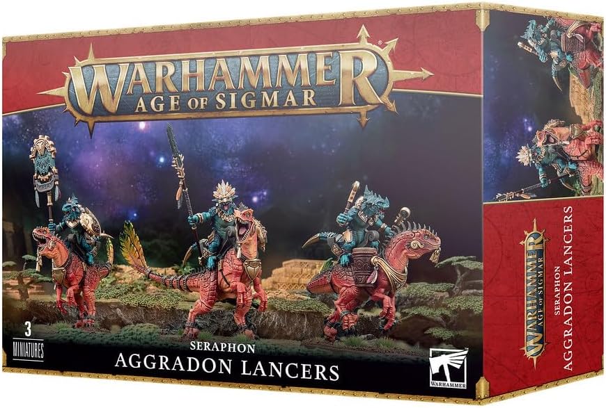Seraphon: Aggradon Lancers | Arkham Games and Comics