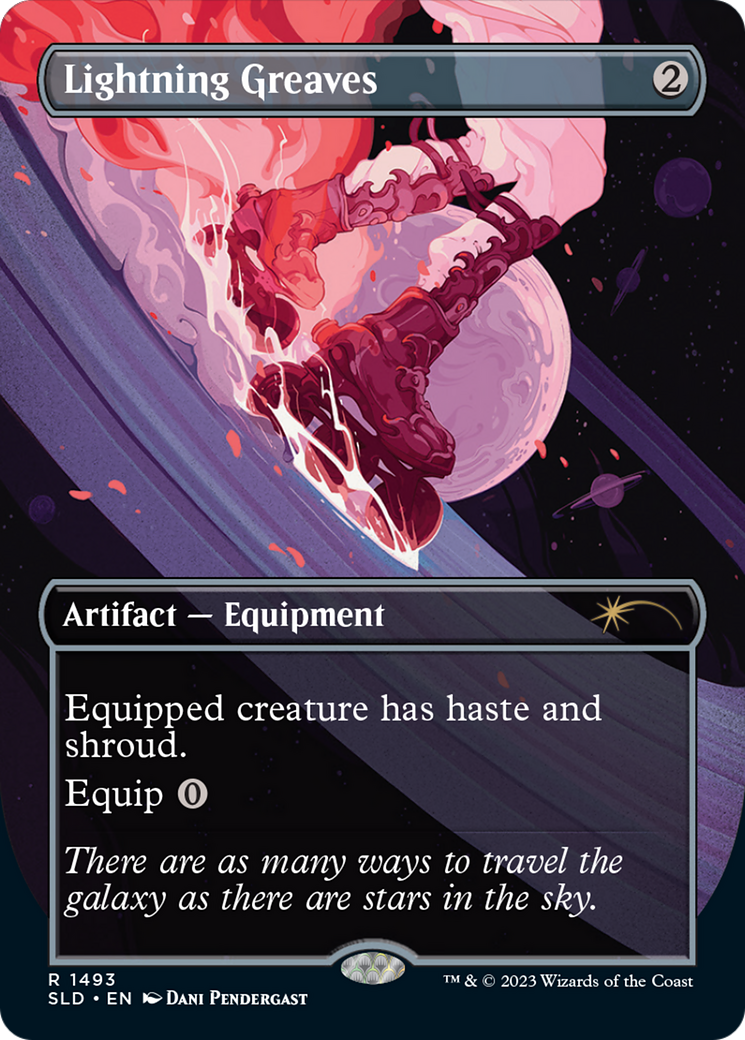 Lightning Greaves (1493) (Galaxy Foil) [Secret Lair Drop Series] | Arkham Games and Comics