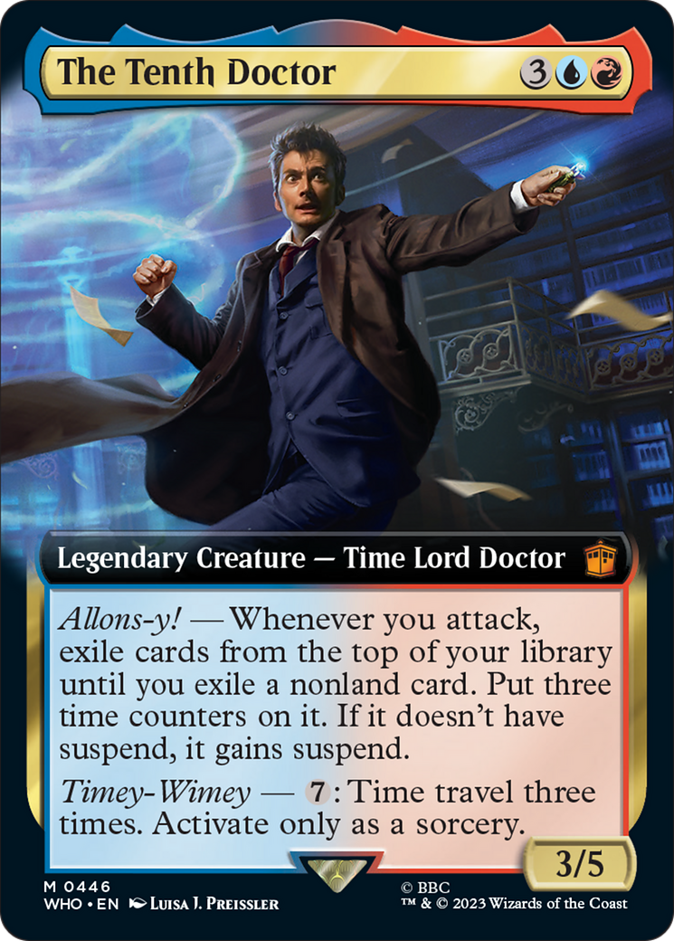 The Tenth Doctor (Extended Art) [Doctor Who] | Arkham Games and Comics