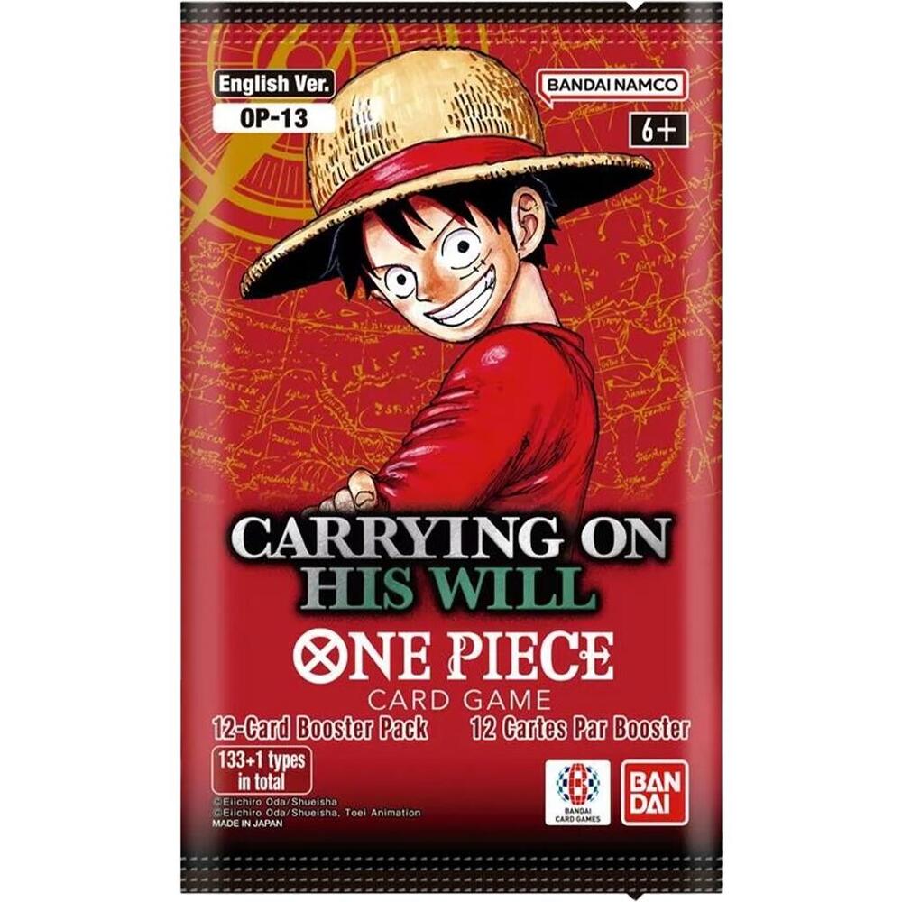 One Piece Carrying On His Will Booster Pack - (OP13) | Arkham Games and Comics