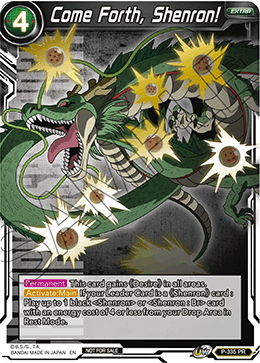 Come Forth, Shenron! (P-335) [Tournament Promotion Cards] | Arkham Games and Comics