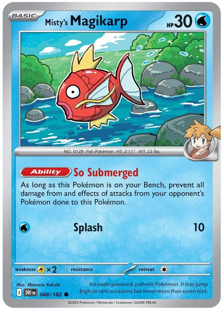 Image for Misty's Magikarp (048/182) (DRI) - Pokemon | Arkham Games and Comics
