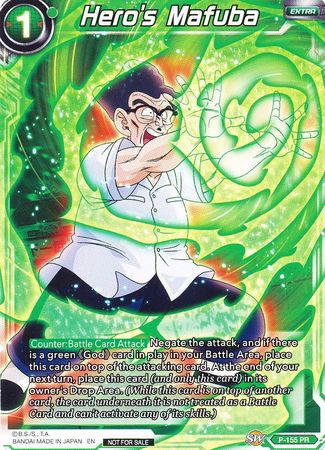 Hero's Mafuba (Power Booster: World Martial Arts Tournament) (P-155) [Promotion Cards] | Arkham Games and Comics