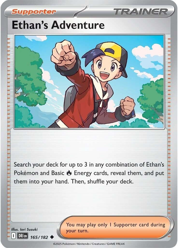 Image for Ethan's Adventure (165/182) (DRI) - Pokemon | Arkham Games and Comics