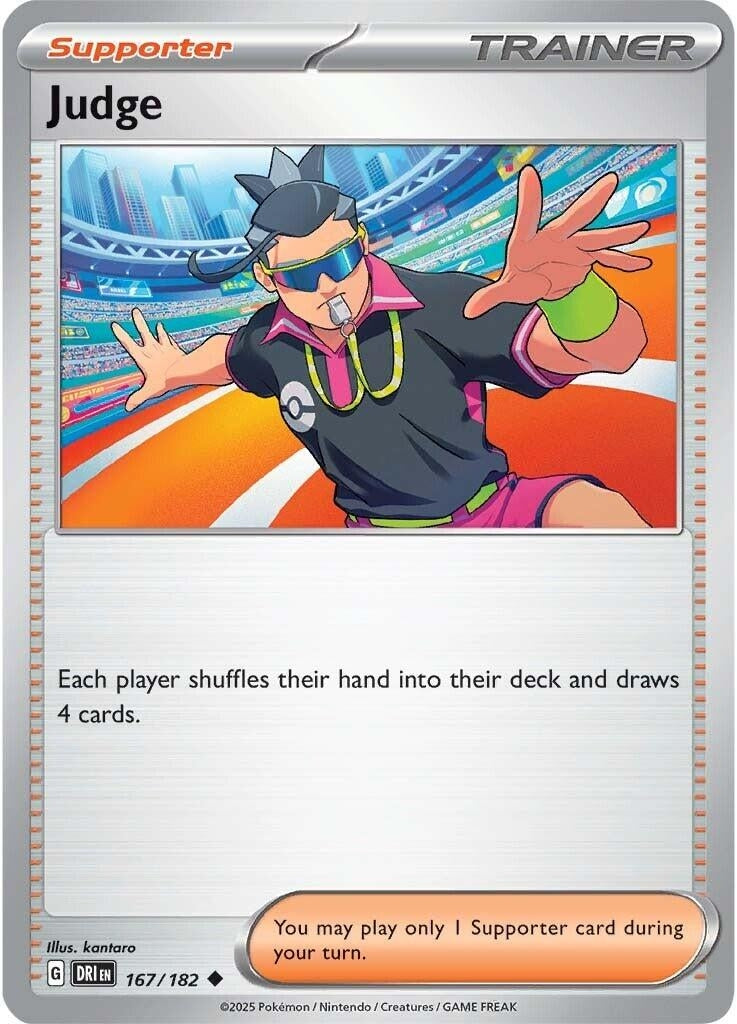 Image for Judge (167/182) (DRI) - Pokemon | Arkham Games and Comics