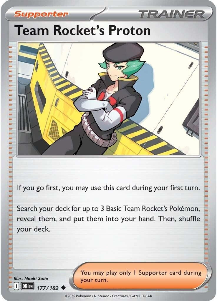 Image for Team Rocket's Proton (177/182) (DRI) - Pokemon | Arkham Games and Comics