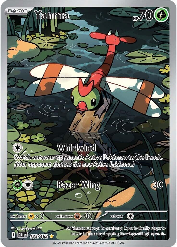 Image for Yanma (183/182) (DRI) - Pokemon | Arkham Games and Comics