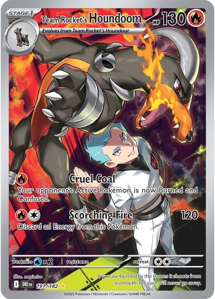 Image for Team Rocket's Houndoom (191/182) (DRI) - Pokemon | Arkham Games and Comics