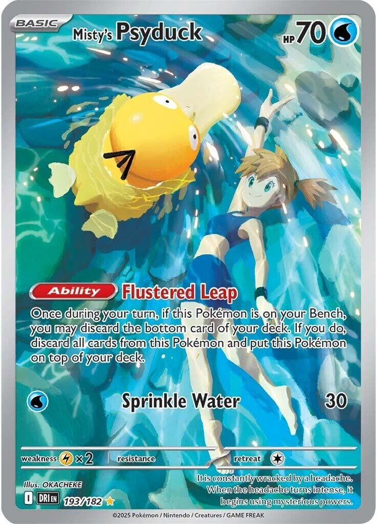 Image for Misty's Psyduck (193/182) (DRI) - Pokemon | Arkham Games and Comics