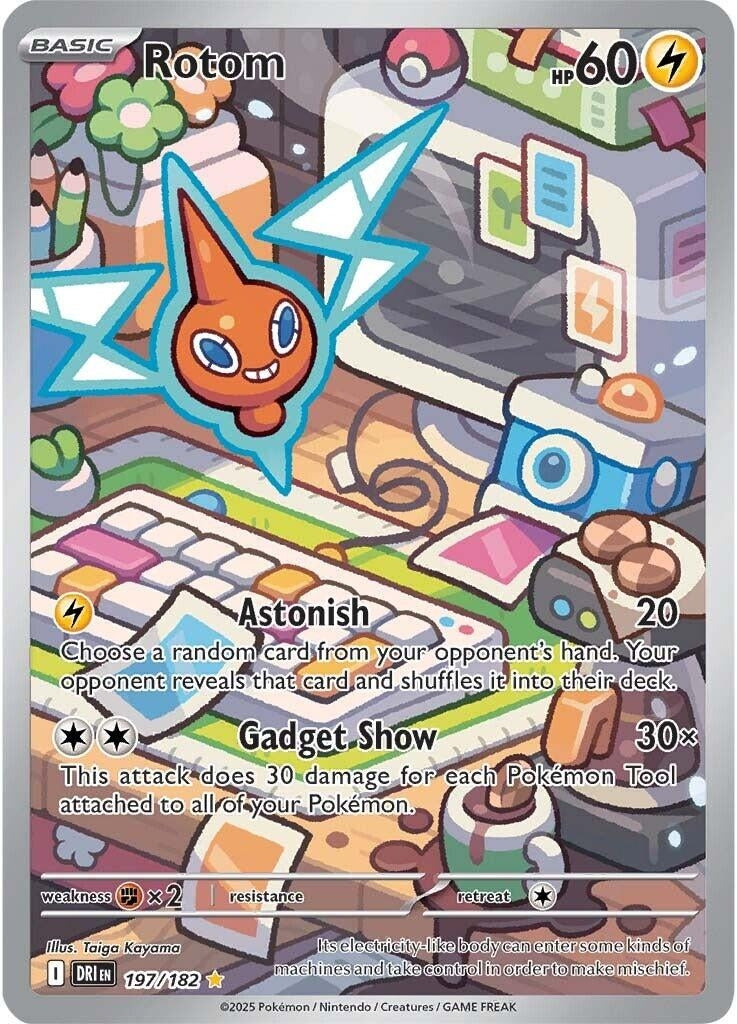 Image for Rotom (197/182) (DRI) - Pokemon | Arkham Games and Comics