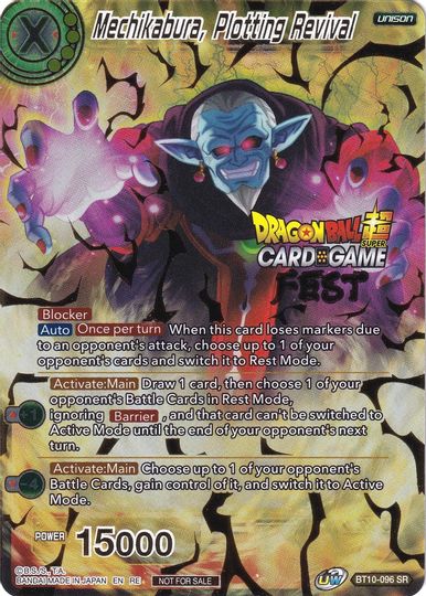 Mechikabura, Plotting Revival (Card Game Fest 2022) (BT10-096) [Tournament Promotion Cards] | Arkham Games and Comics