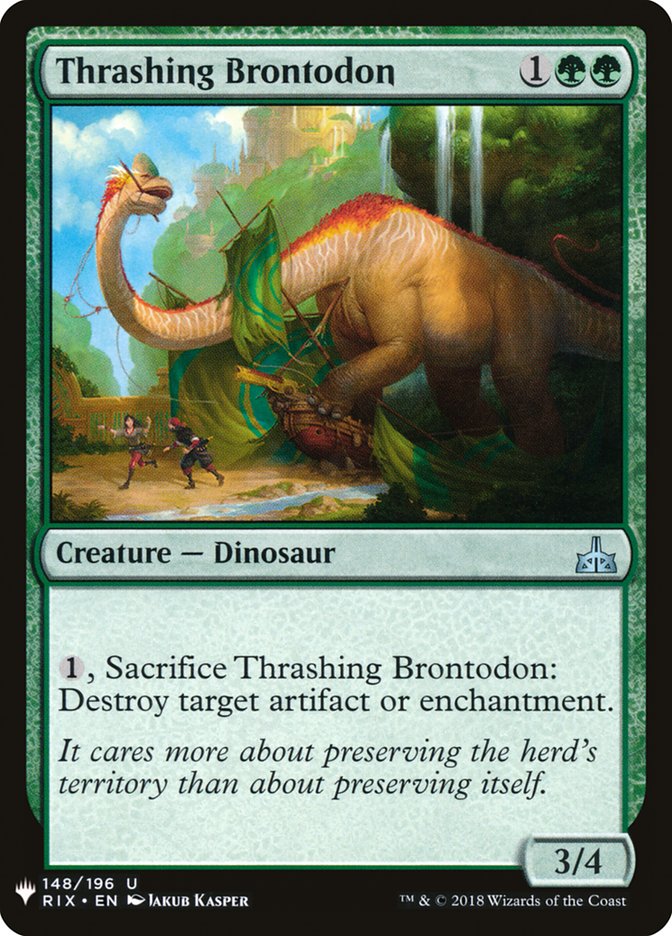 Thrashing Brontodon [Mystery Booster] | Arkham Games and Comics