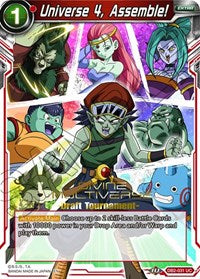 Universe 4, Assemble! (Divine Multiverse Draft Tournament) (DB2-031) [Tournament Promotion Cards] | Arkham Games and Comics