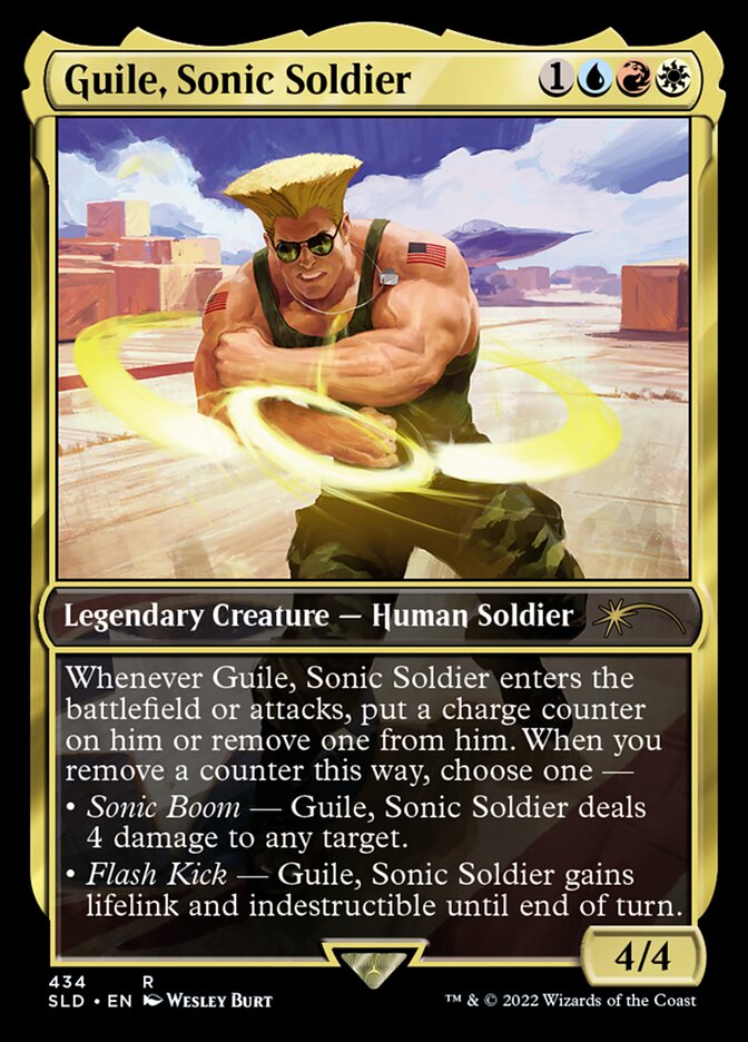 Guile, Sonic Soldier [Secret Lair Drop Series] | Arkham Games and Comics