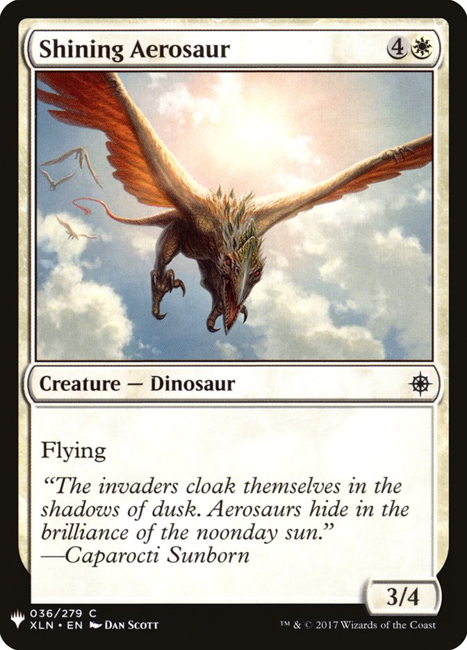 Shining Aerosaur [Mystery Booster] | Arkham Games and Comics