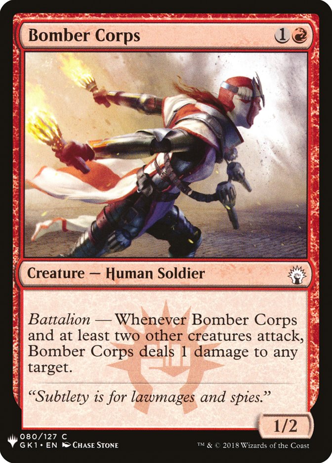 Bomber Corps [Mystery Booster] | Arkham Games and Comics