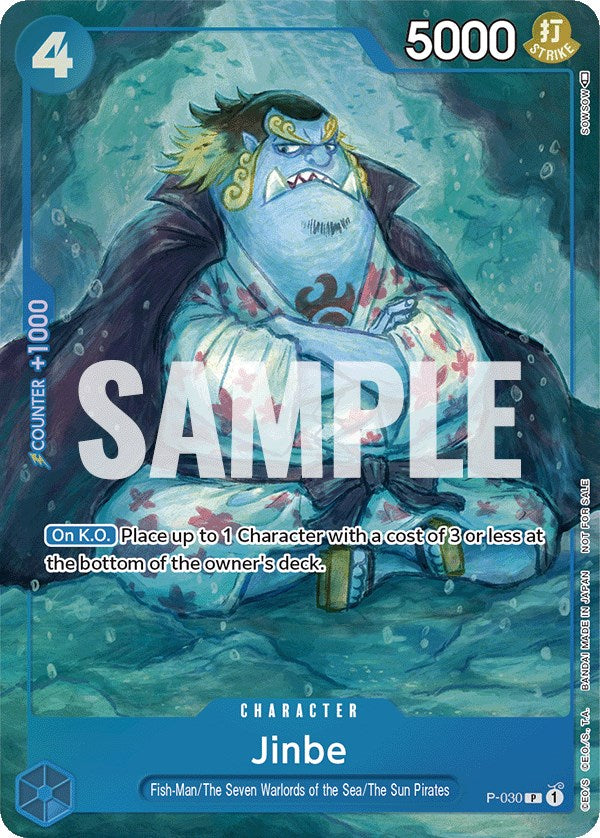 Jinbe (Event Pack Vol. 1) [One Piece Promotion Cards] | Arkham Games and Comics